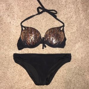 Victoria’s Secret Sequin Swimsuit!